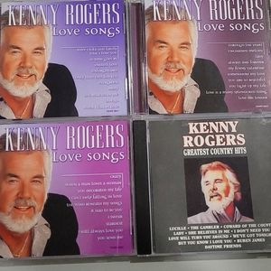 COUNTRY MUSIC 4 KENNY ROGERS CD'S